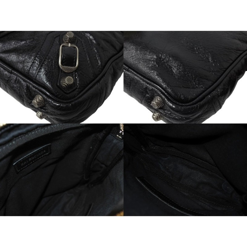 Balenciaga Le Bag Black Shoulder Cagoule - Picture 8 of 9